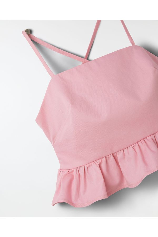 Top Liso Rosa