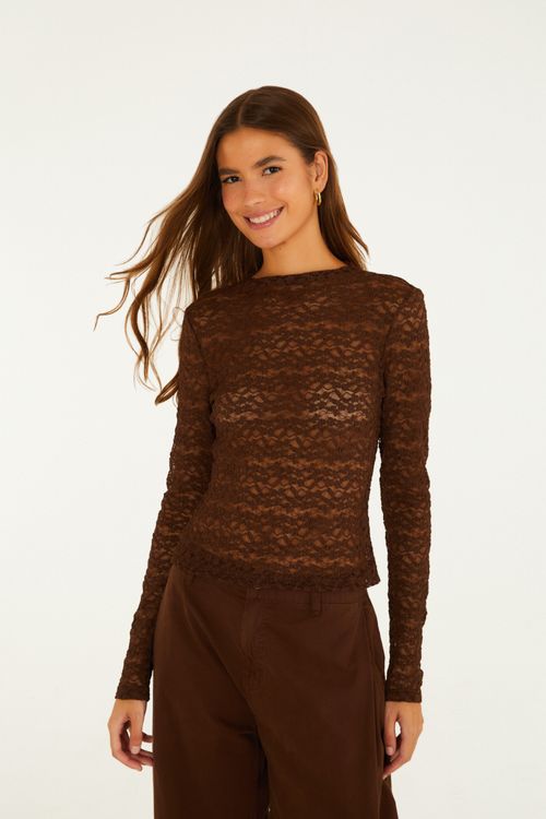 Blusa Renda