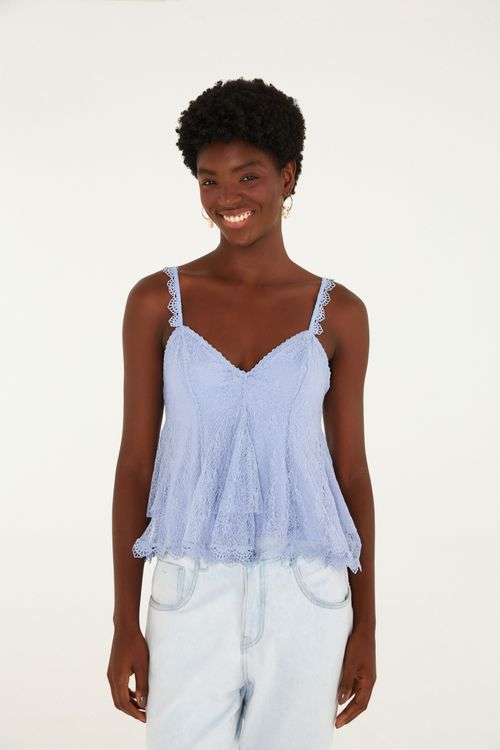 Blusa Nesgas Rendada