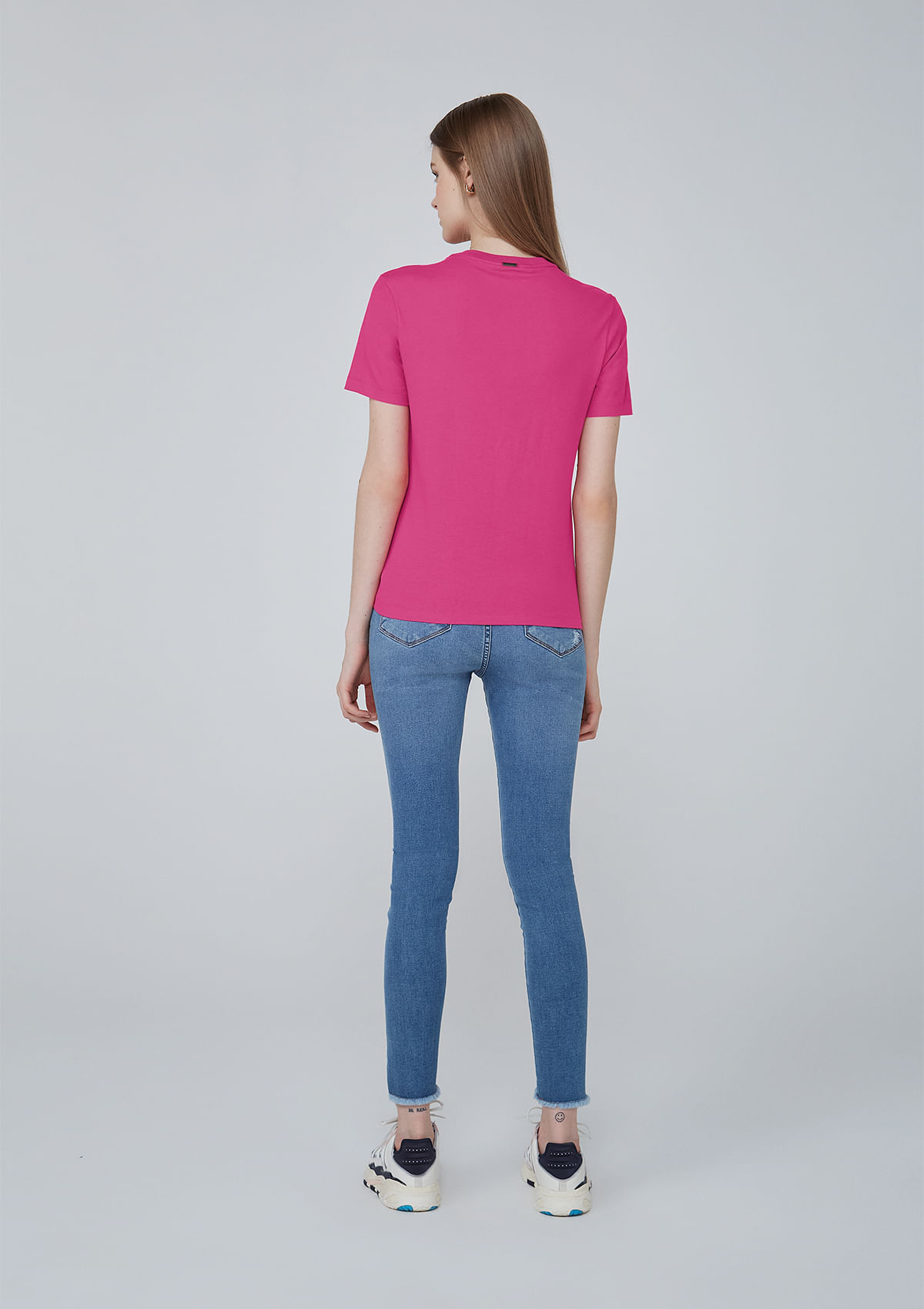 Calça Jeans Super Skinny Tecnologia Easy Fit - Azul Médio