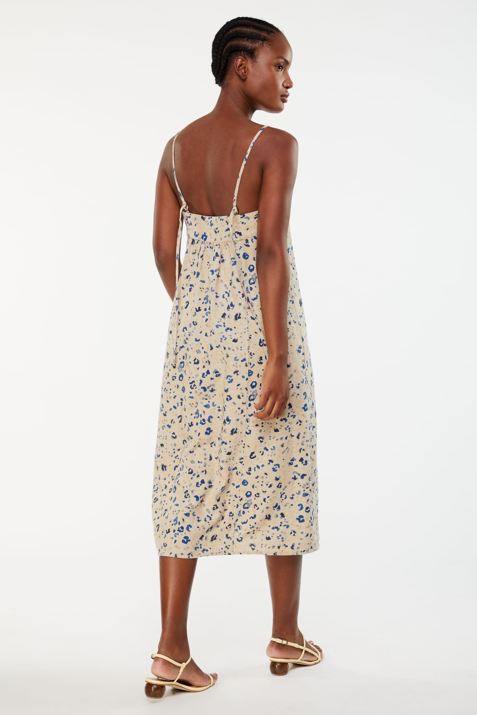 Faithfull the brand store solange midi dress