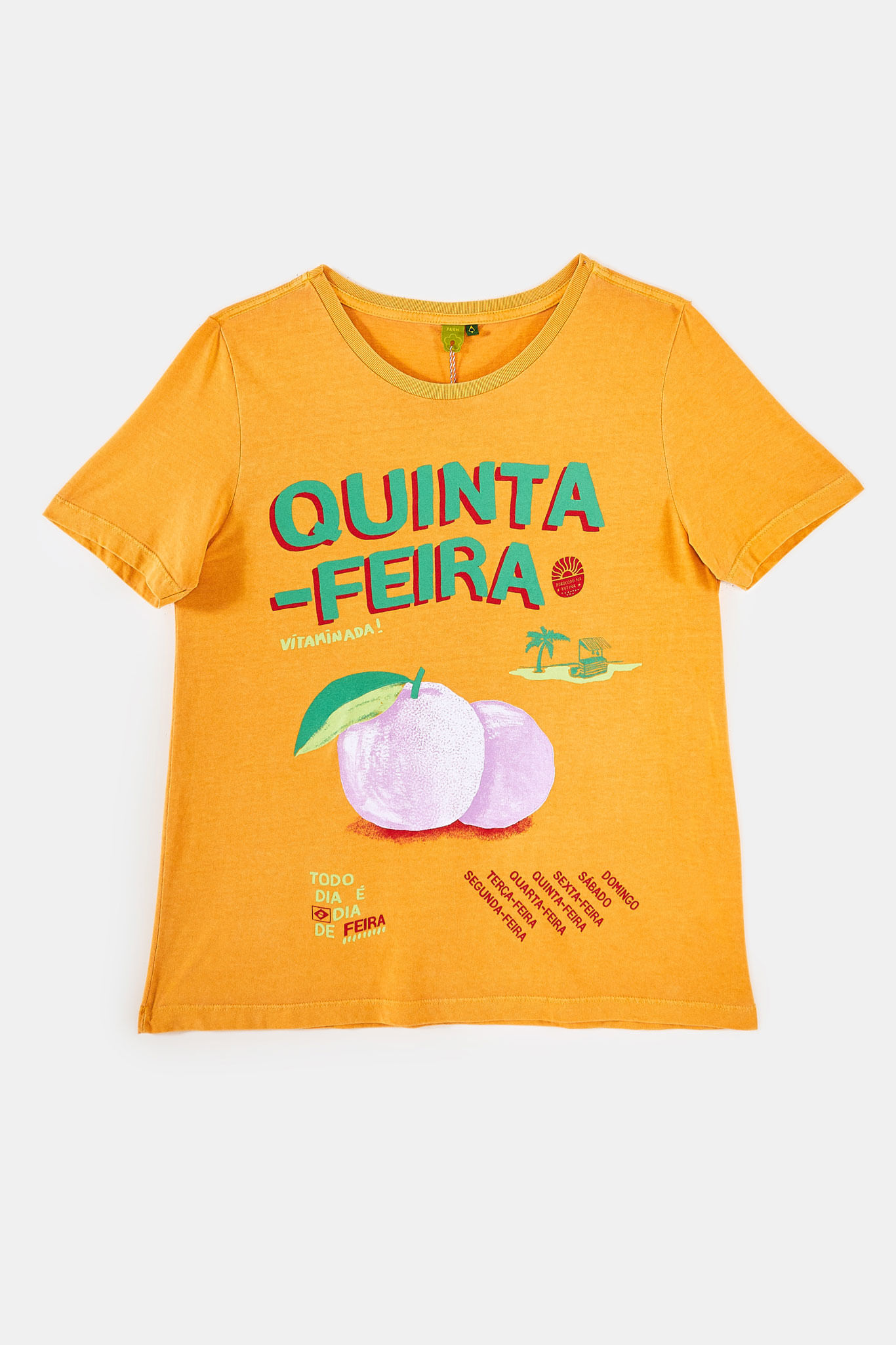 Camiseta Segunda-feira terça-feira quarta-feira