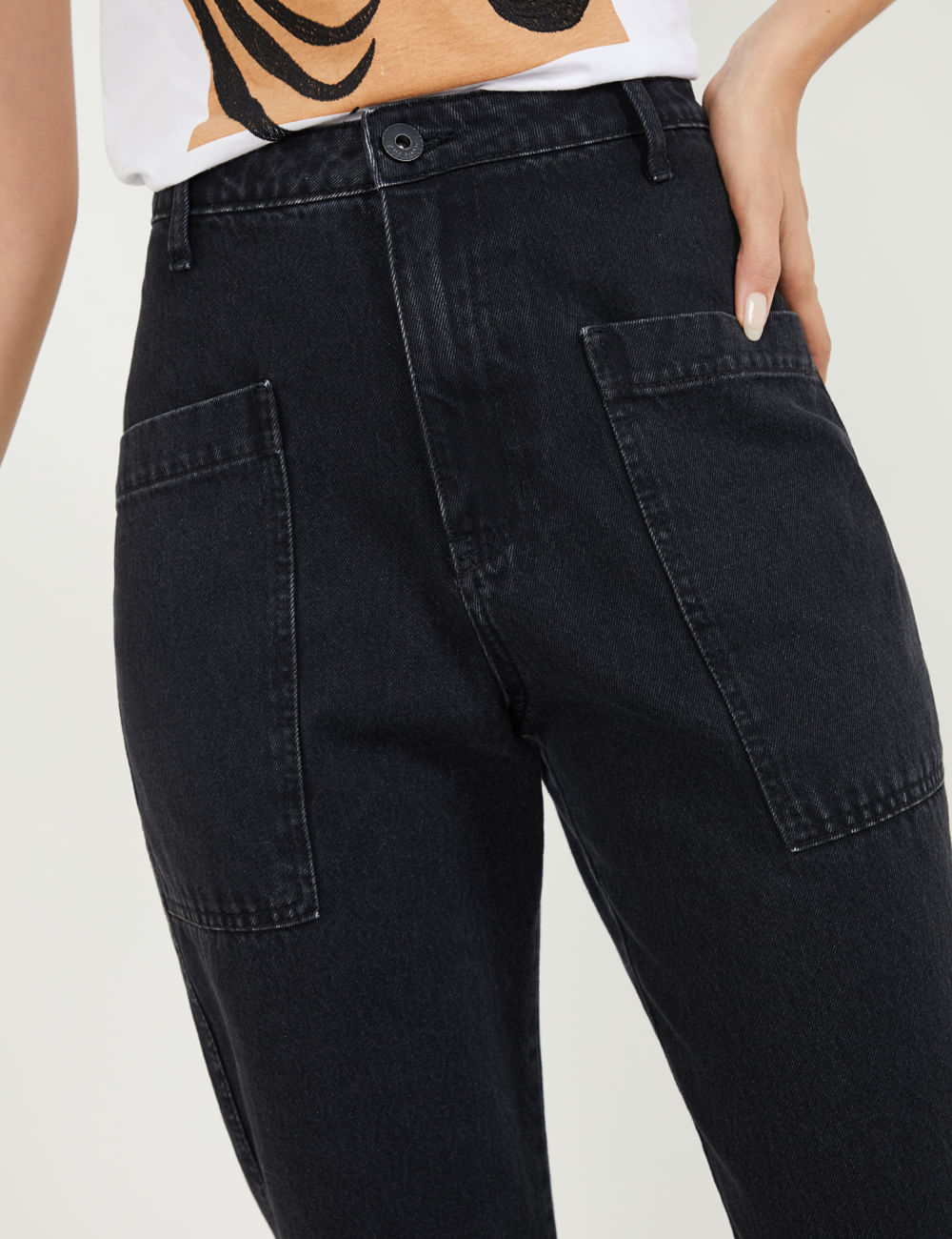 Calça jeans deals black jeans