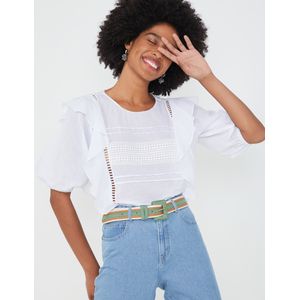 Blusa Jabour Entremeio