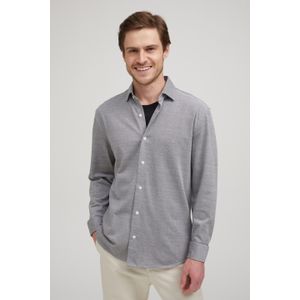 Camisa Ml Malha Oxford