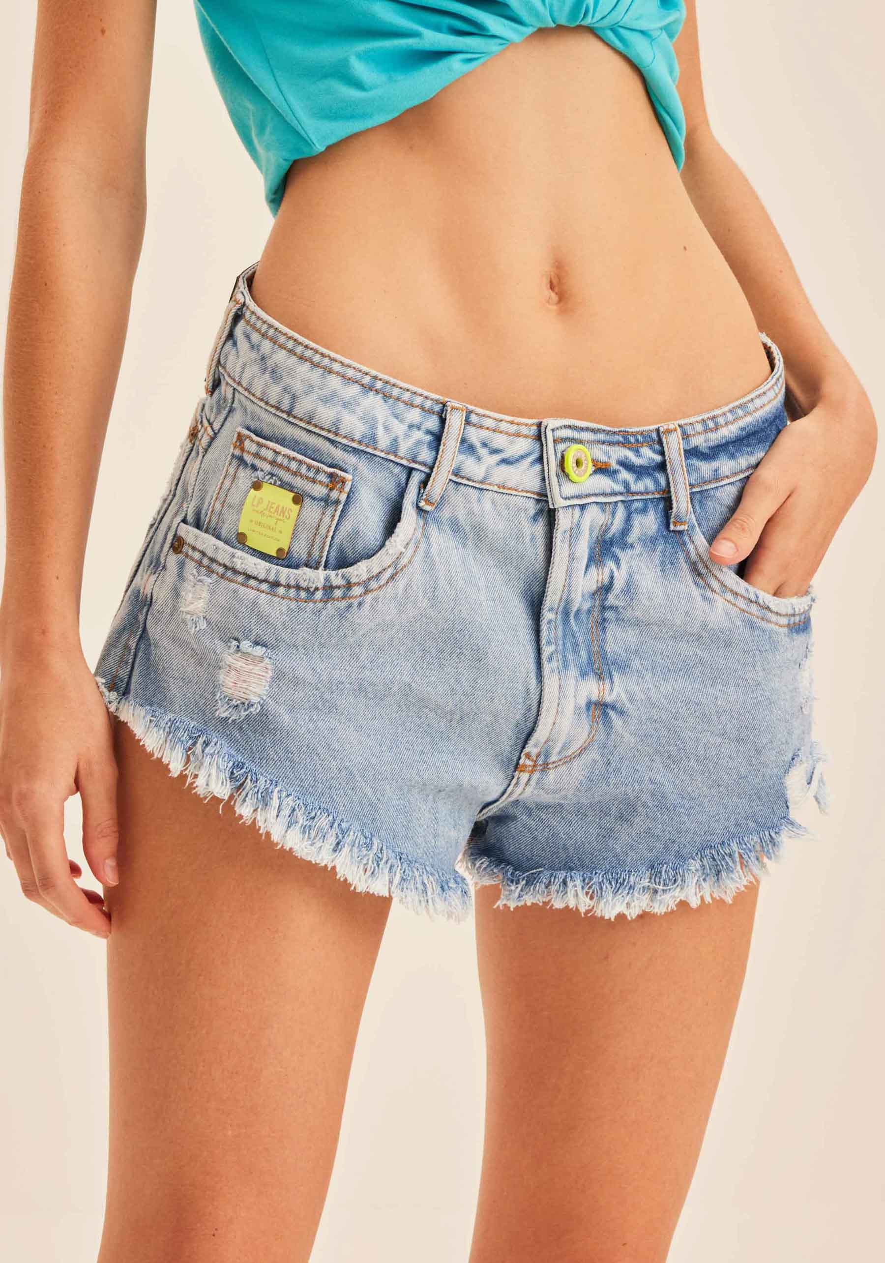 Short Jeans Comfort Low