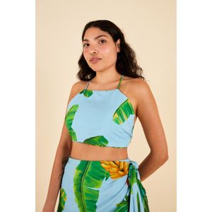 Top Estampado Frescor De Banana