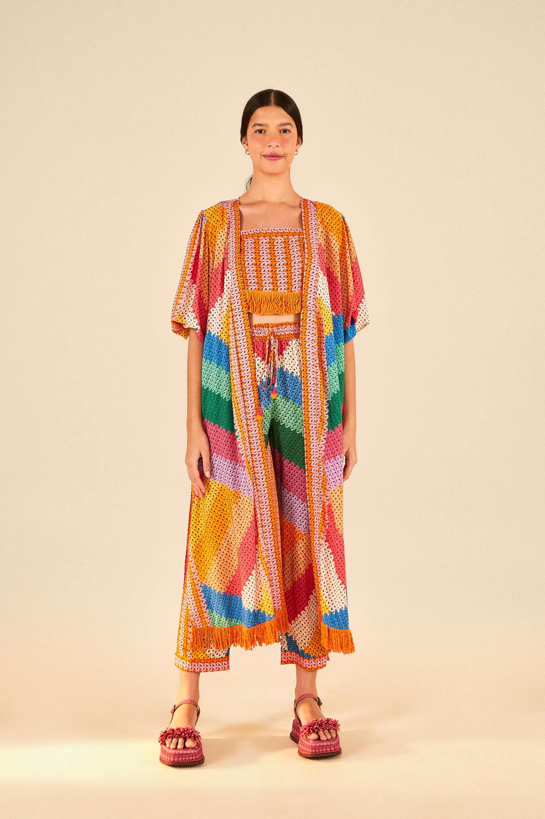 Kimono franja cheap