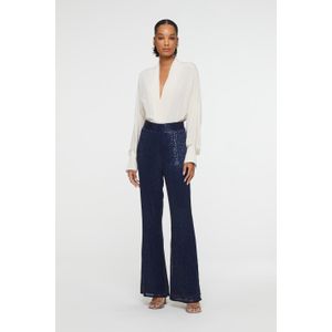 Calça Flare Paetê