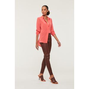 Camisa Essential Slim Coral Queimado