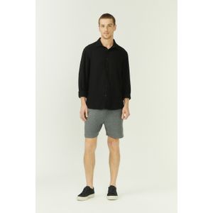 Bermuda Moletom Zip