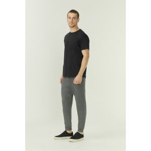 Calça Moletom Zip
