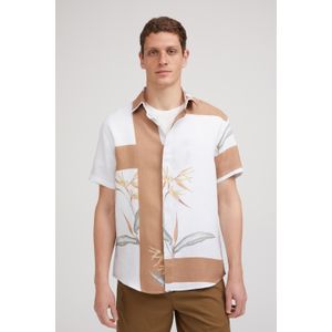 Camisa Mc Puro Linho Heliconia Acuminata
