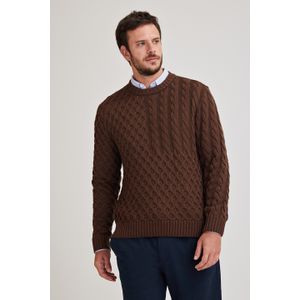 Casaco Tricot Trançado