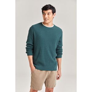 Casaco Tricot Waffle