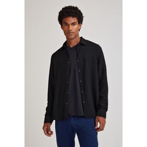Camisa Ml Crepe Lisa
