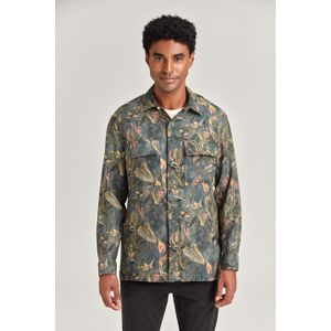 Camisa Ml Puro Linho Floresta
