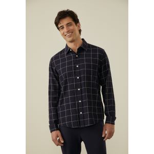 Camisa Manga Longa Xadrez Floresta