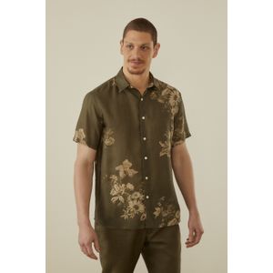 Camisa Manga Curta Puro Linho Arles