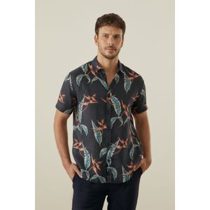 Camisa Manga Curta Puro Linho Paradise