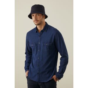 Camisa Manga Longa Jeans Itamonte