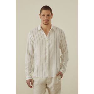 Camisa Manga Longa Puro Linho Soft