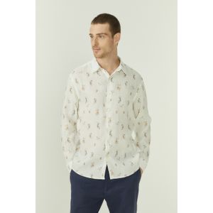 Camisa Manga Longa Puro Linho Rhone