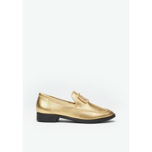 Mocassim Couro Enfeite Lp