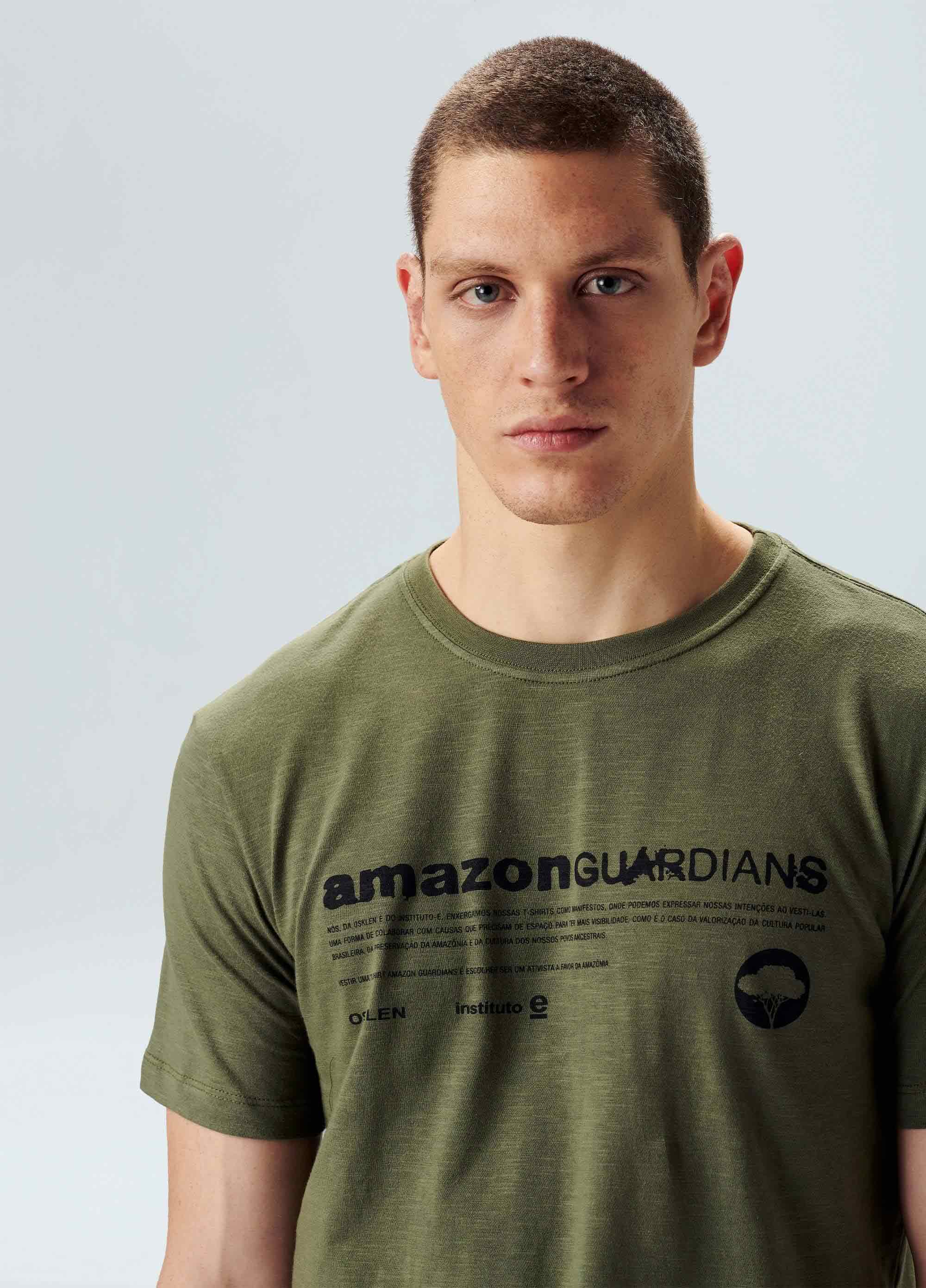 T-shirt organic rough osklen ag osklen masculino