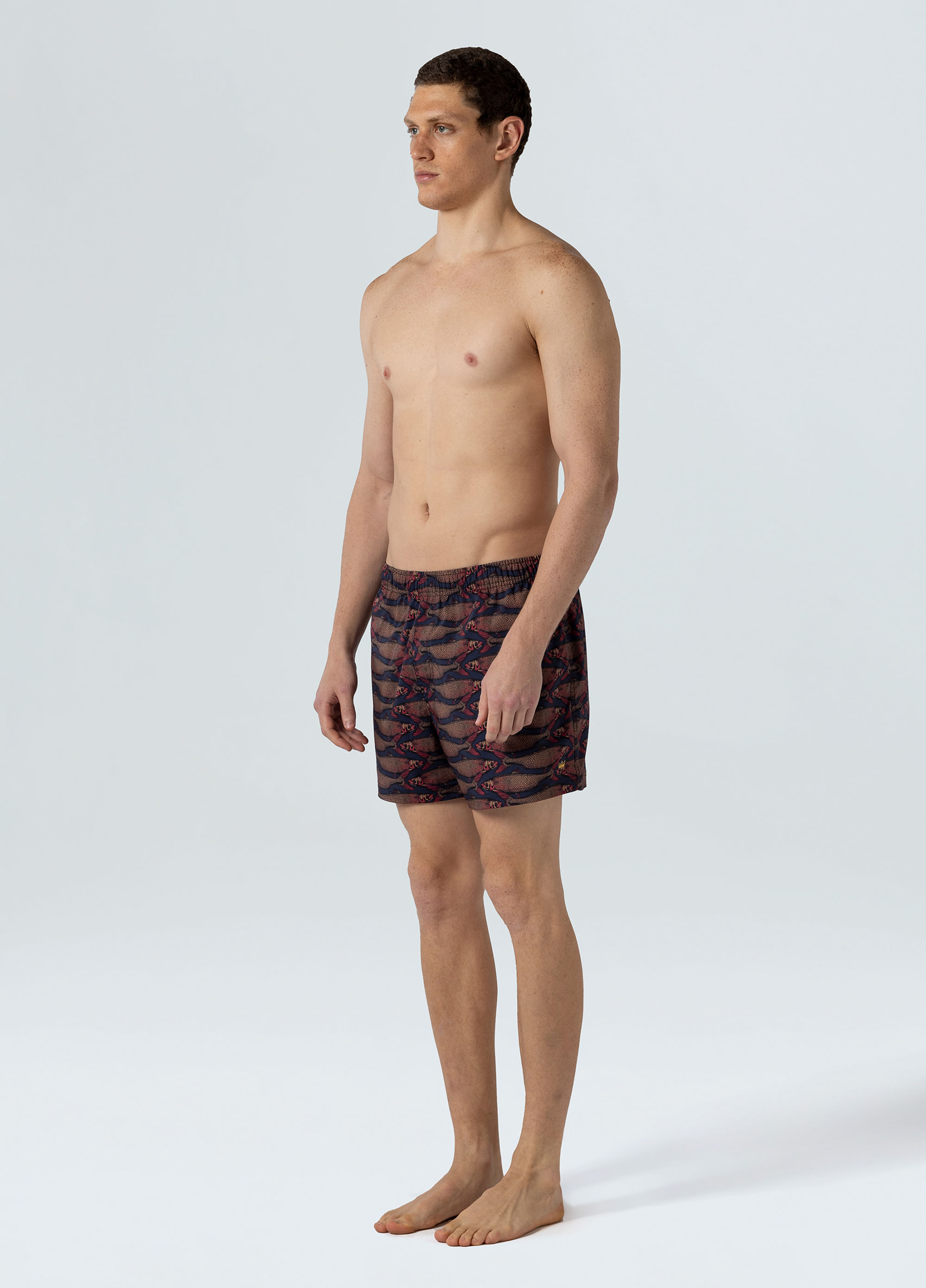 Beach short aquãone flex sardina osklen masculino