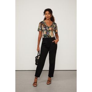 Calça De Twill Basic Preta