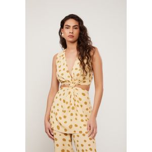 Tunica De Georgette Estampado