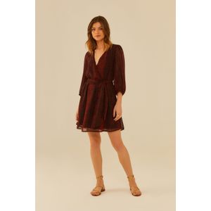 Vestido Curto Estampa Guepardo Mini