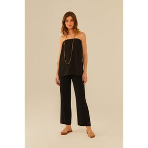 Calça Nervura Crepe
