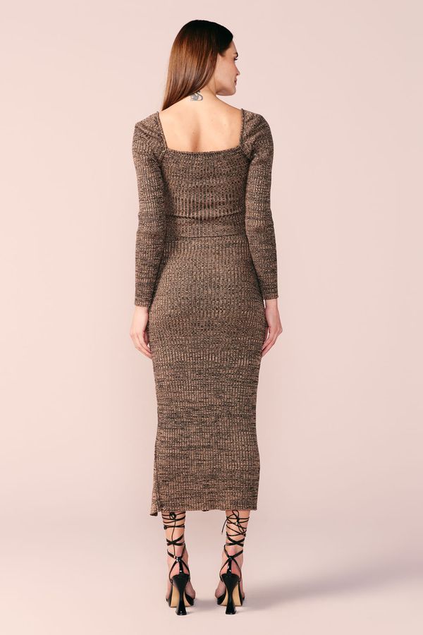 CROPPED MANGA LONGA TRICOT -CAMURCA