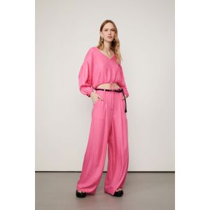 Calça De Crepe