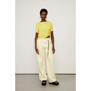Calça Jeans Boot 70's Com Pence Na Frente