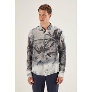 Camisa Manga Longa Puro Linho View