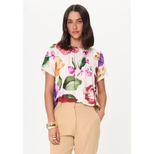 Blusa Manga Curta Estampada Descolada