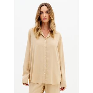 Camisa Manga Longa Alongada