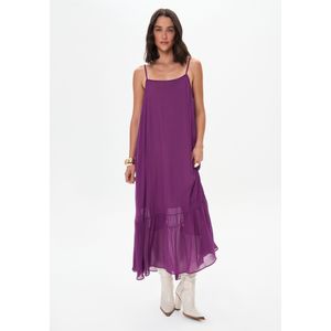Vestido Super Midi De Alças Fluido