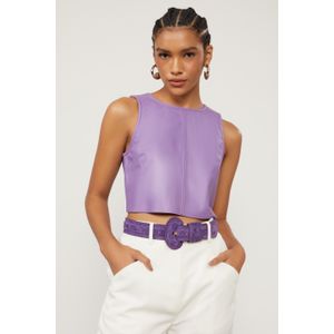 Cinto De Chamois Fivela Forrada