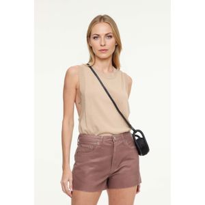 Regata De Tricot Com Decote Nadador