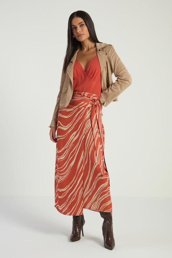 CAMISETA COM FRANZIMENTO - PECAN