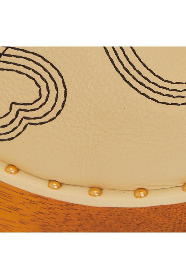 Clog Plataforma Bordado