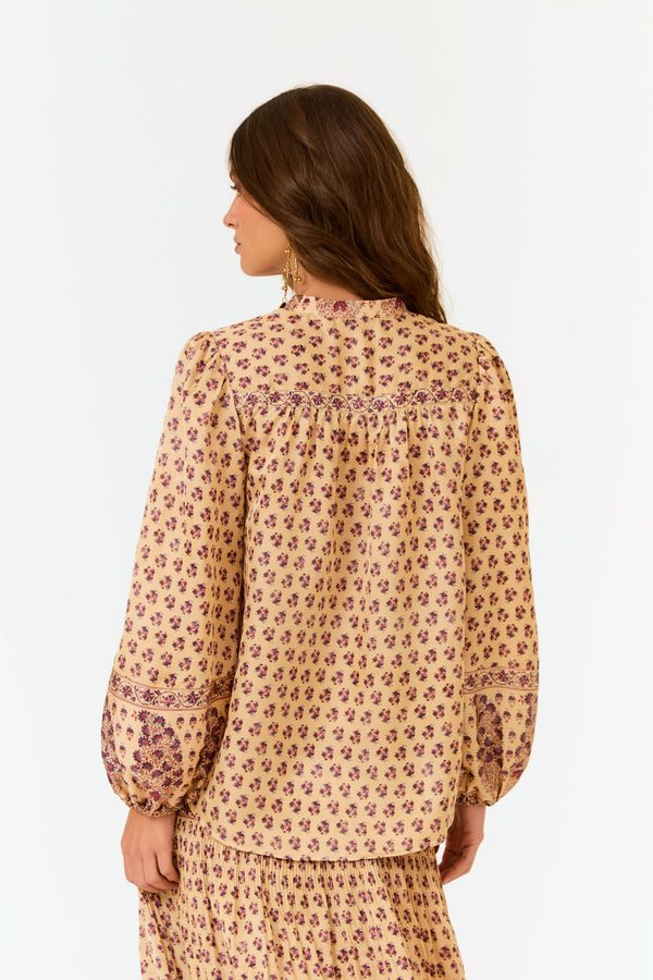 Camisa Estampa Papiro