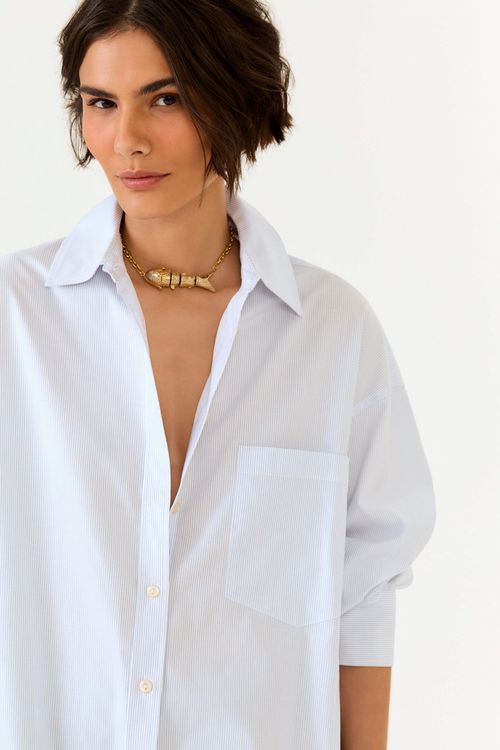 Camisa Oversize Risca