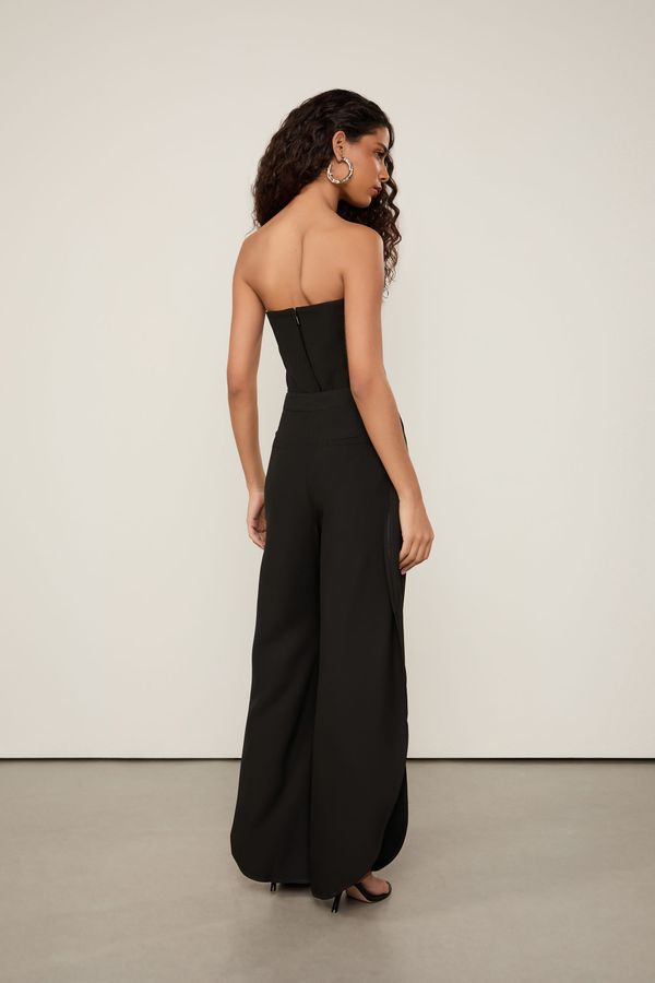 Calça De Crepe Preto