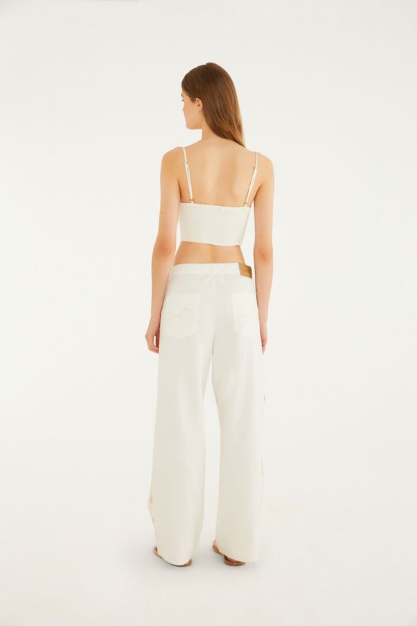 Calça Sarja Artesanal Richelieu