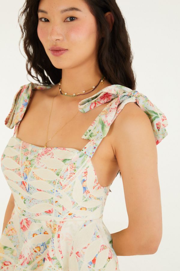 Blusa Estampada Rendeira